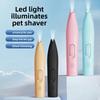 Pet Hair Trimmer with LED Light, Dog Foot Hair Trimmer, Cat Grooming Tool, Local Hair Trimming and Trimming Electric Push Trimmer