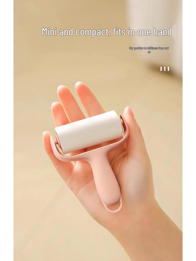 Compact Lint Roller: Household Hair & Clothes Removal Tool