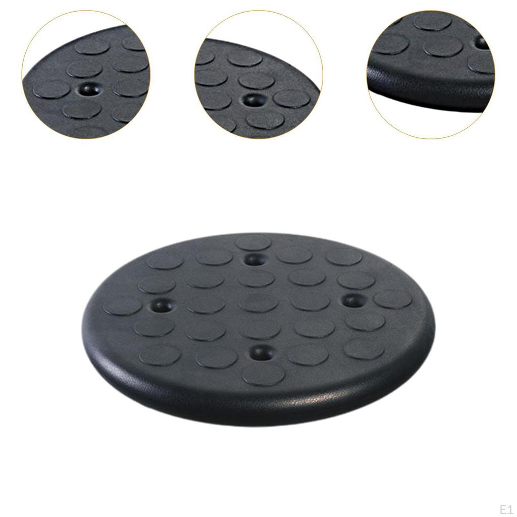 Stool Round Black Chair Seating Part Replacement,Anti Static Design Easy to Clean