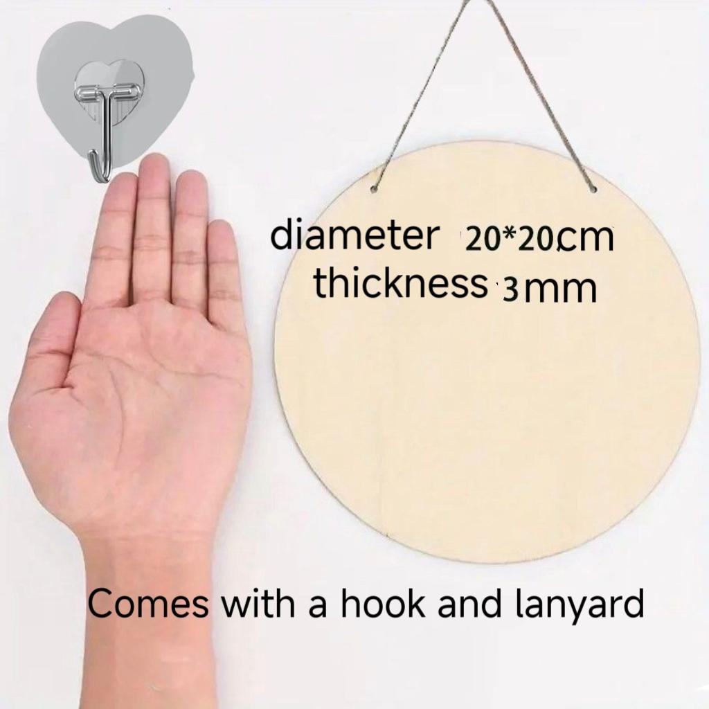 Cute Tulip Rabbit Wooden Hanging Sign, Aesthetic Room Decor for Door, Living Room & Bedroom, Sweet Pastoral Style Wall Plaque