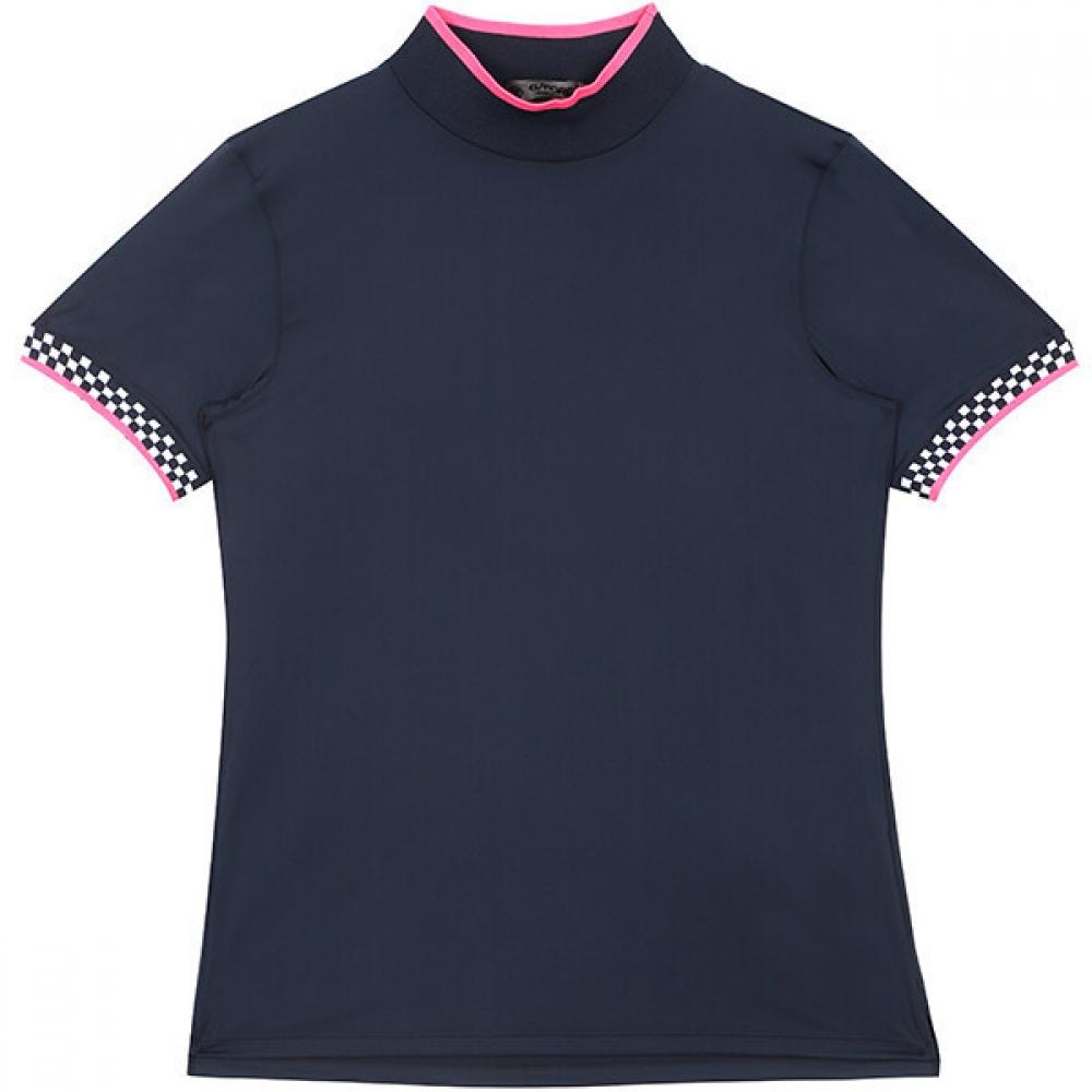 

G For W Golf Wear Feather WeiGht Mock Neck Tee G4LS22K94TWLT/S