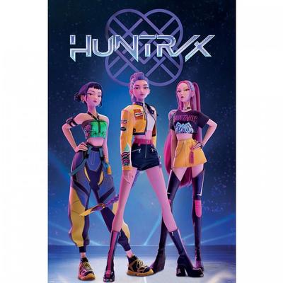 K-Pop Vânătorii de Demoni Cum Se Face Poster