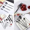 Cutlery Set 10-piece Chopsticks Knife Fork Spoon 2 People Dinner Titanium Coating Stainless Steel Mirror Finish Dishwasher Safe Available Multiple 10