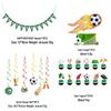 World Cup Birthday Party Decorations: Banners, Spirals, and Cake Toppers