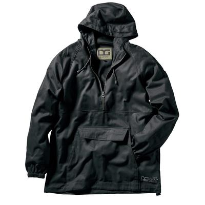 [Musashino Uniform] Kurodarma Anorak Hoodie DG415-1 Insulated 100% Cotton Workwear (48-Sumikuro M)