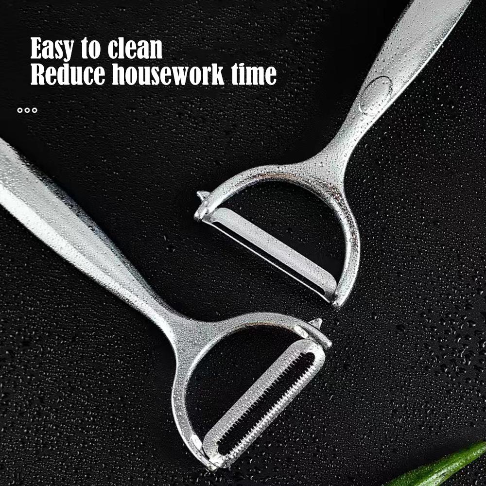 Stainless Steel Paring Knife Wholesale Pumpkin Melon Planer Kitchen Zinc Alloy Fruit and Melon Household Peeler Scraping Knife