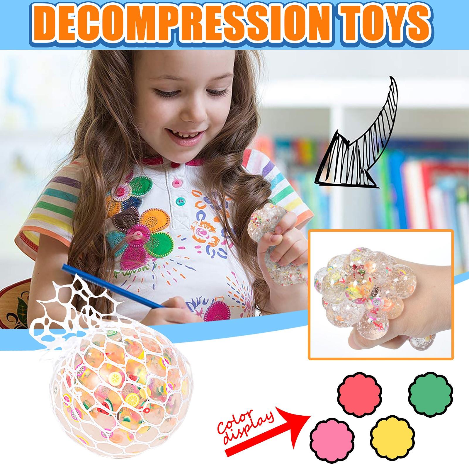 

(H0826)Творческий новый экзотический фруктовый ломтик бусины виноградный плеер зажимающий вентиляционный Стресс игрушки2 мл