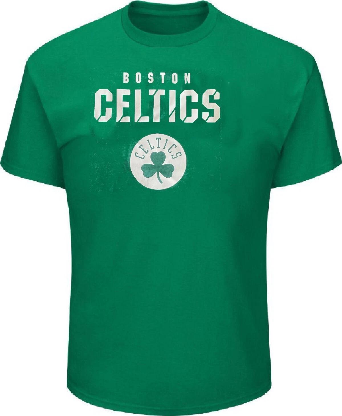 Boston Celtics Mens Green Tri-Blend Hot Picks Short Sleeve T shirt 4XL