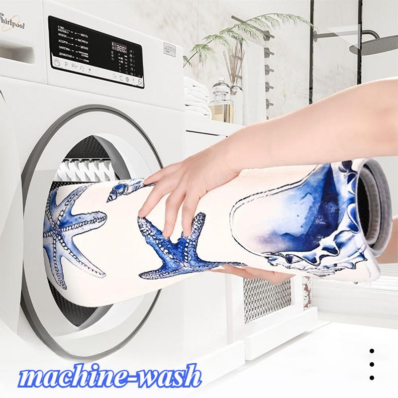 Printing Sponge Bathroom Cashmere Thickening Mat Bath Non-slip Carpets In Wash Basin Bathtub Floor Rug Shower Room Doormat Memory Foam 3D Pad