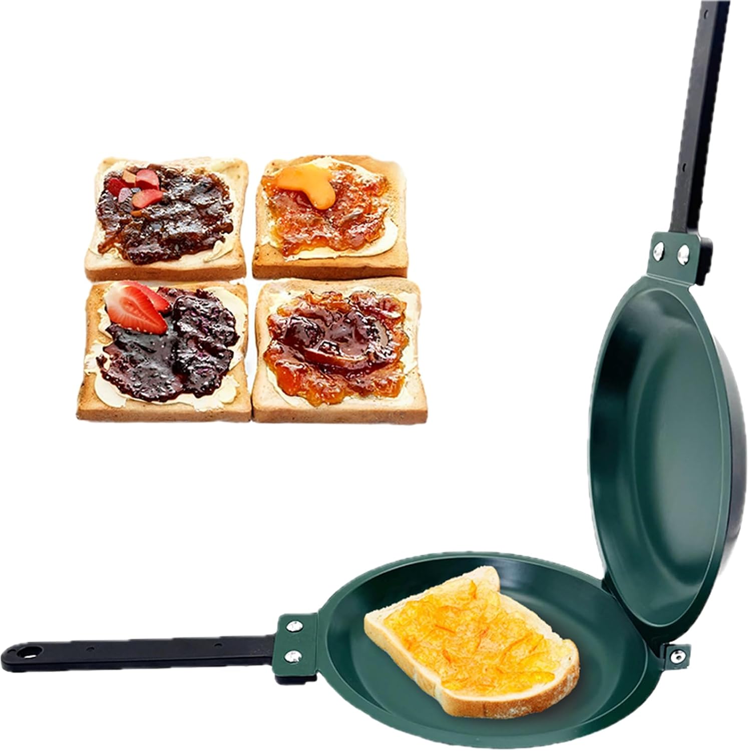 Maker, Pancake Pan, Double Sided Pan, Steel Nonstick Easy to Flip Pancake Griddle, United States