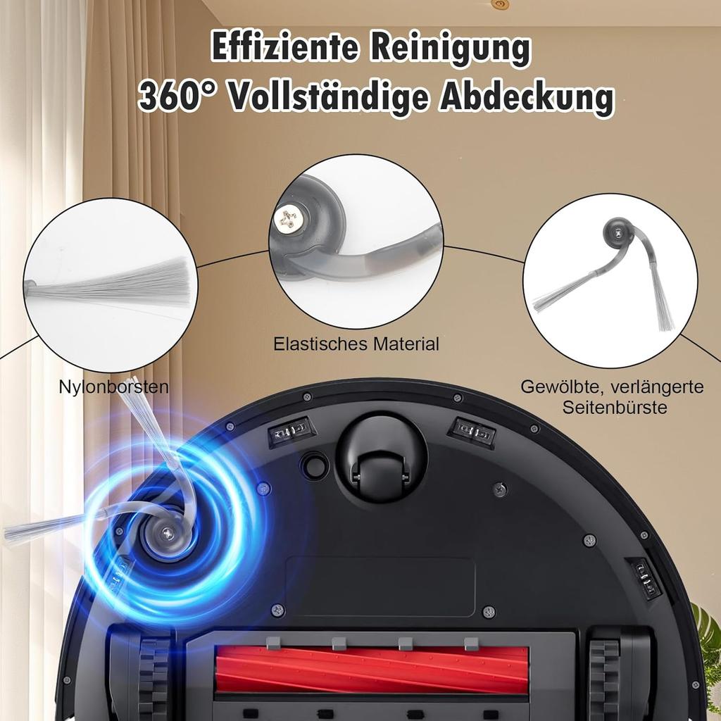 Für Roborock Qrevo L / QR 598QR 798 / QV 35A / Roboterstaubsauger Zubehör Haupt-Seitenbürste Hepa-Filter Mopptuch Staubbeutel