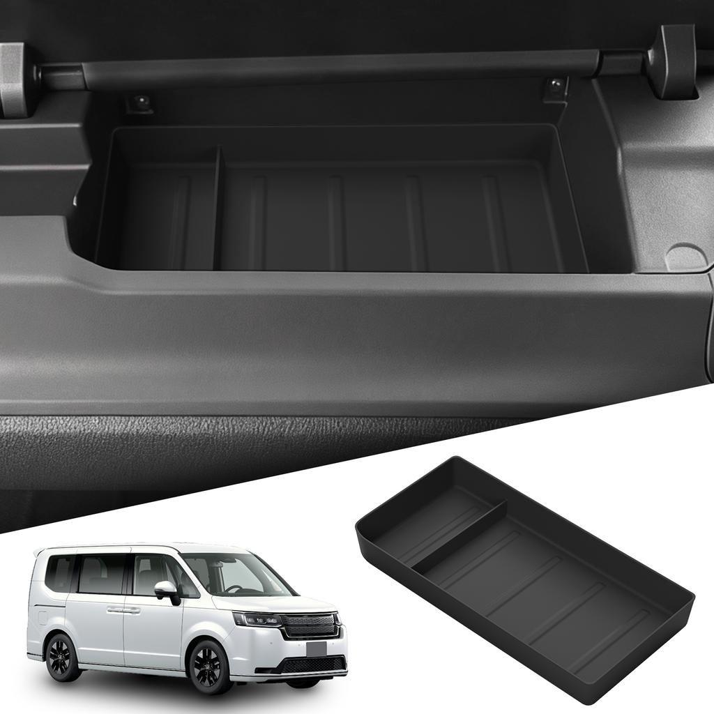 For Honda STEPWGN 6th Generation 2025 - 2025 Silicone Co-pilot Dashboard Upper Storage Box Mat Car Interior Accessories Black