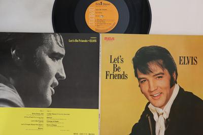 LP Record ELVIS PRESLEY  Lets Be Friends SHP6195 RCA 1971 Japan Rock Used