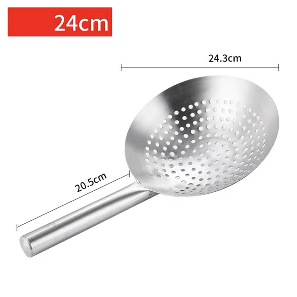 Handle Oil Filter French Fries Deep Fryer Oil Flour Oil Frying Scoop Oil Strainer Colander Skimmer