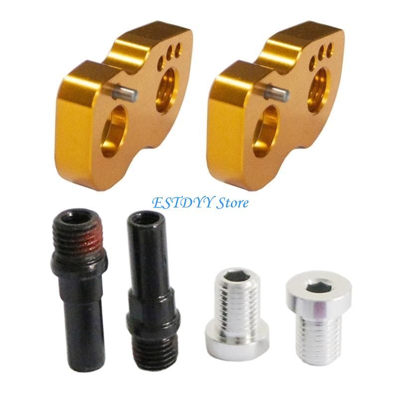G6DE V Brake Post Extension Mounts Universal V Brake Extension block Brake Extension Seats set for Bike Wheel Size Upgrades