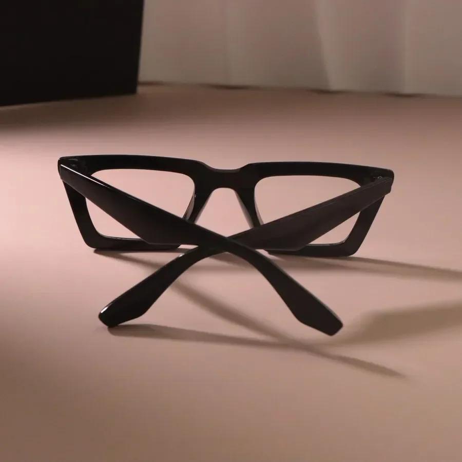 Retro Square Light Eyeglass Frame Women Men Transparent Unisex Glasses For Female Male