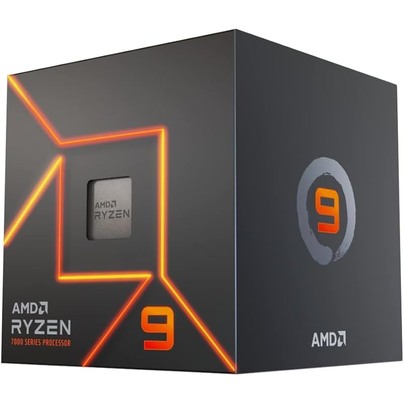 

AMD Ryzen 9 7900, with Wraith Prism Cooler 3.7GHz 12 cores / 24 threads 76MB 65W 100-100000590BOX 3 year warranty [product]