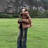 Moda Coreana Autunno Inverno Parka Caldo Donna Streetwear Largo Spesso Piumino Cotone Giacca Femminile Giacche Cappotto con Cappuccio da Donna