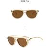 Ladies Sunglasses, Fashion Knot Double Beam Sunglasses