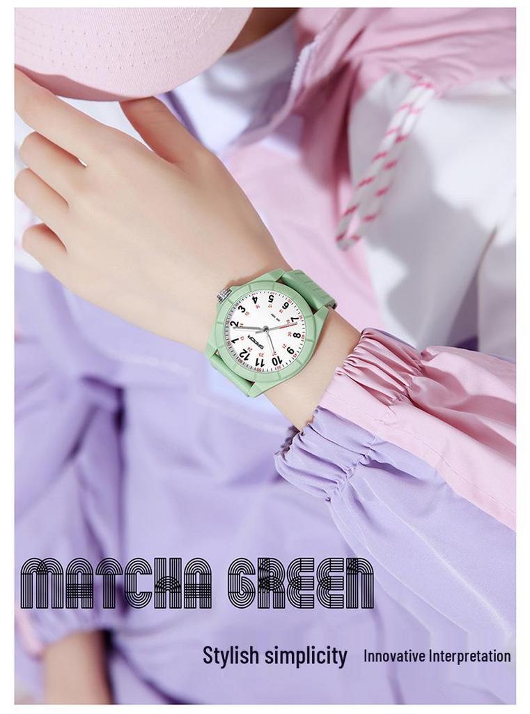 Sanda Unisex Student Watch: Luminous Hands, Waterproof, Quartz, Casual Sports Design