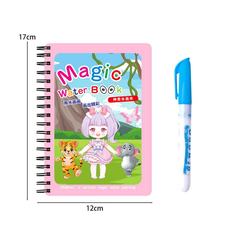 

Magical Water Painting Book, Clear Water Coloring Painting, Repeated Graffiti Book, Baby Puzzle Drawing Book, Kindergarten Toy