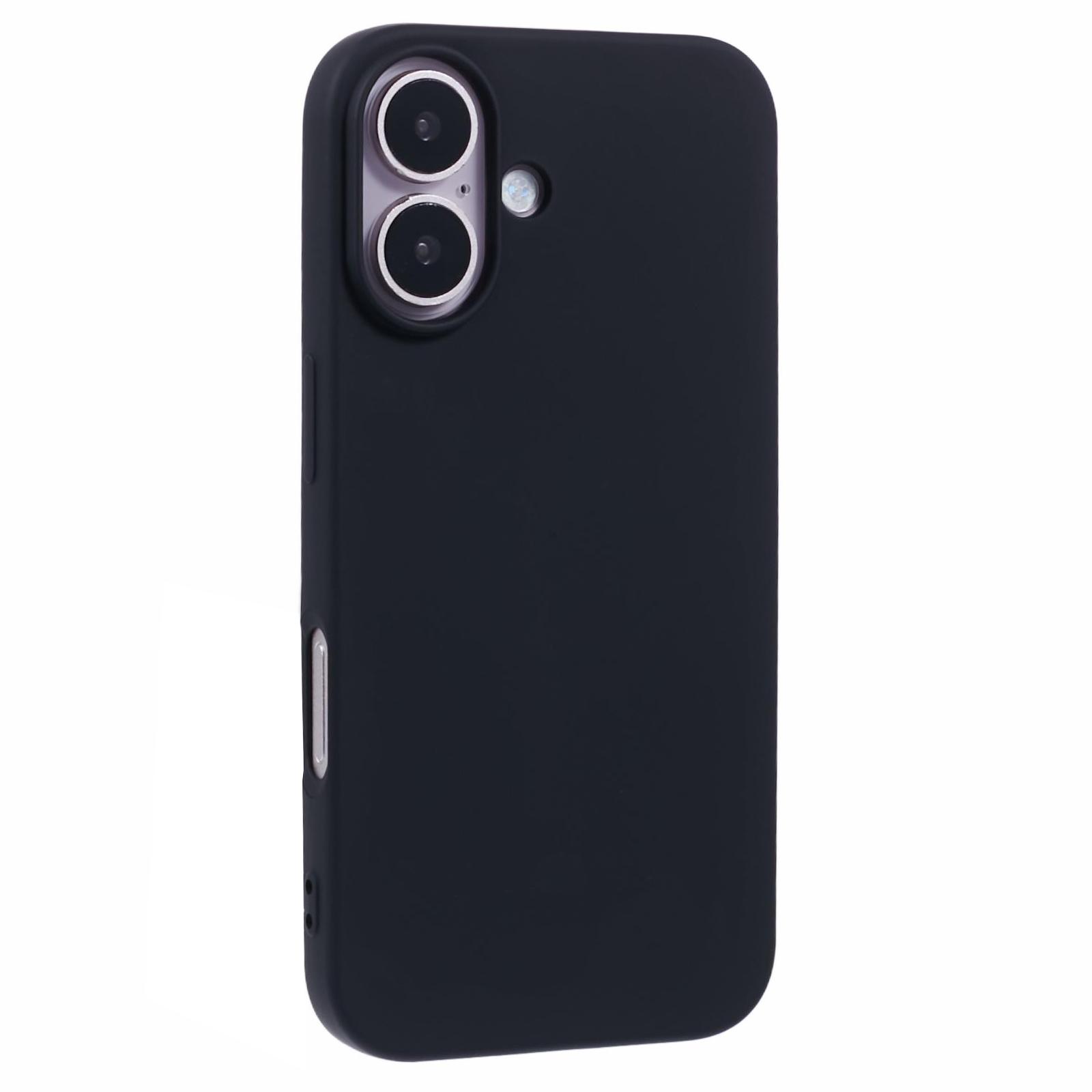 For iPhone 16 Case TPU Phone Cover with Soft Fiber Lining M