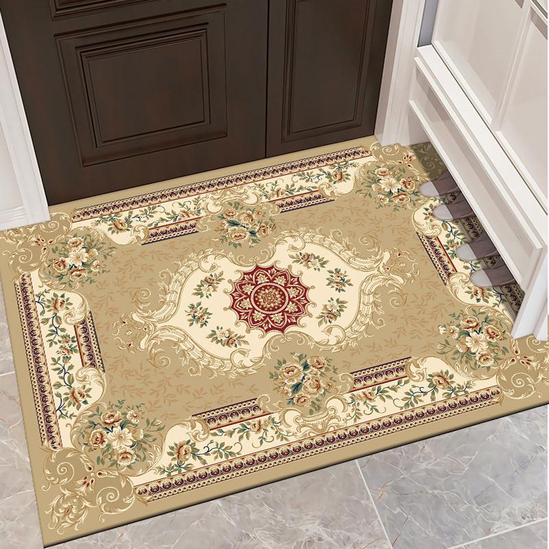 New Chinese Style Entrance Mat Entry Door Mat Dirt Resistant and Easy To Maintain  Living Room Bedroom Carpet