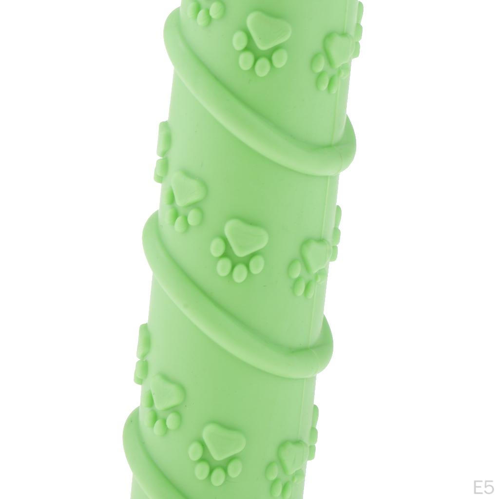 2 Dog Chew Toy Rubber Molar Bite Resistant Toys Blue,Green