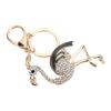 Key Chain Cute Fashion Feel Comfortable Polishing Zinc Alloy Keychain for Backpack Wallet Handbag