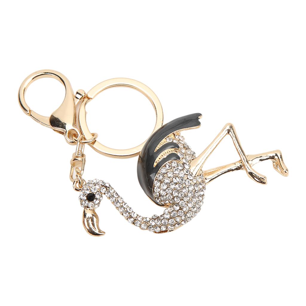 Key Chain Cute Fashion Feel Comfortable Polishing Zinc Alloy Keychain for Backpack Wallet Handbag