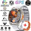 New Military Rugged T-Rex3 GPS Positioning Smartwatch Compass Barometer Altimeter 5ATM Waterproof 650mAh Battery Sport Men Watch