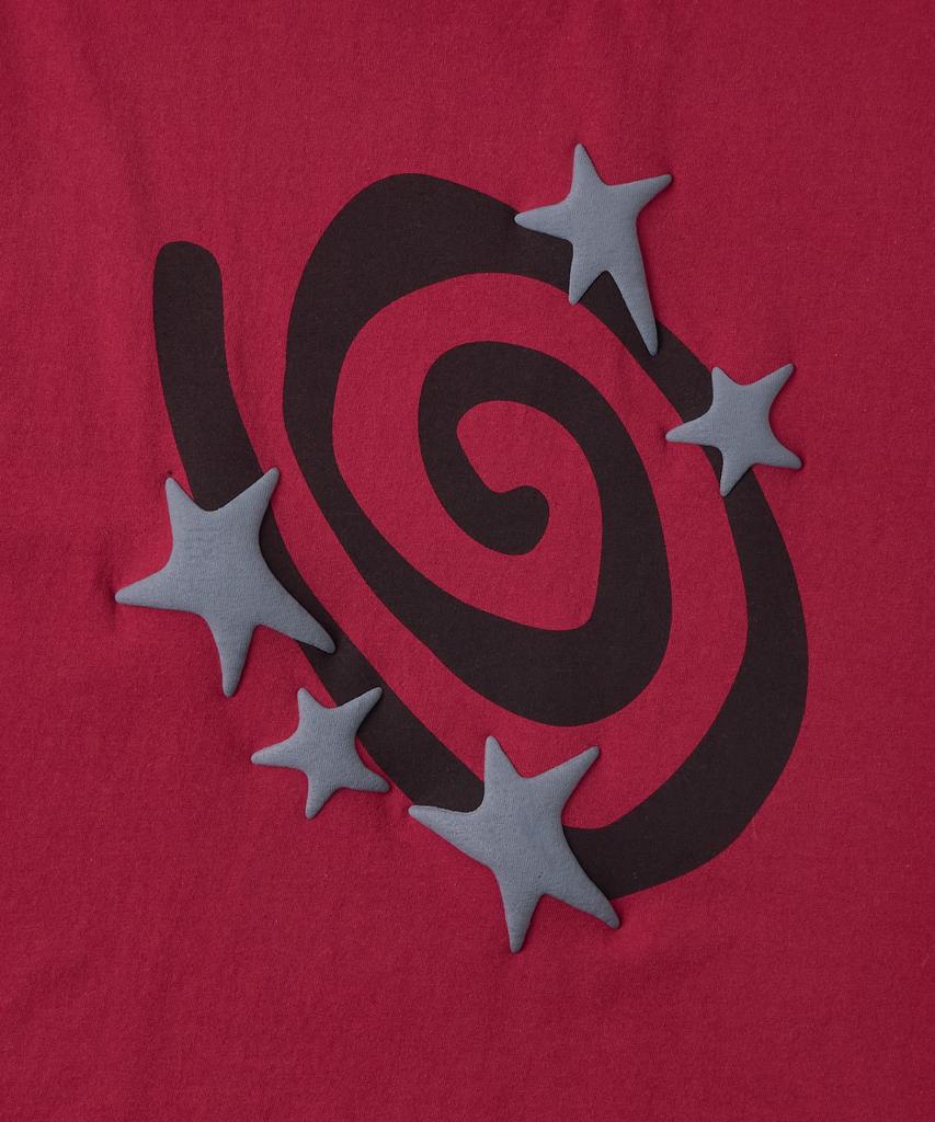 AMOU Molly Star Half T-Shirts Red