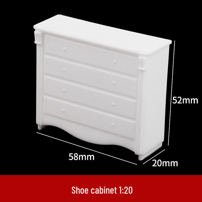 Model Sandbox Miniature Bedside Hut for Indoor Shelves or Tables