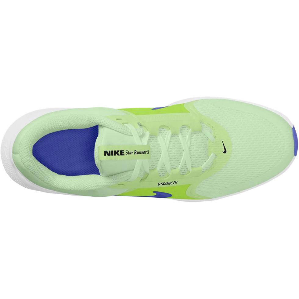 Nike Star Runner 5 Comfortable Fit Low Top Kids Running Shoes Kids running shoes Fluorescent-Yellow HF7004-700
