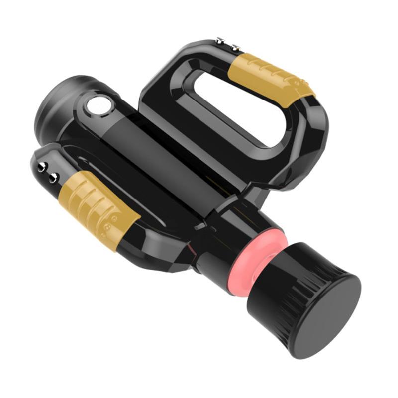 18+ Adult Products Electric Telescopic Masturbation Device Male Stroker Rotating Thrusting Double Side Handle With Phone Holder