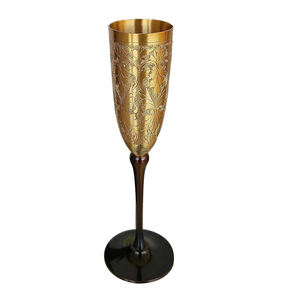 Design Flute Champagne Glass, Bareware, Bar Accessories & Tools for Bars, Catering Venues, Home, Office, Party, Hotels, Volume- 200 ML, Set of 1