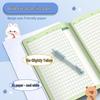 16k T-Square Grid Composition Notebook for Elementary & Junior High, 300-Square Manuscript Paper, Ideal for Grades 1-3