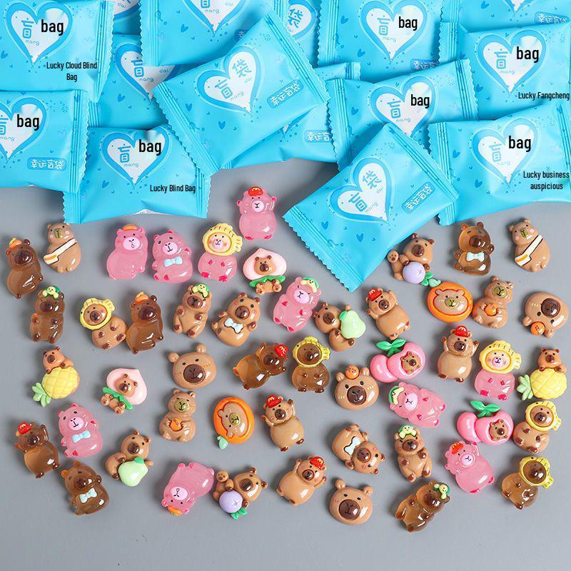 

Капибара Милый Мультяшный Орнамент Игрушка-Сюрприз - Маленький Подарок для Детей Blind Bag - Random Style - 1pc