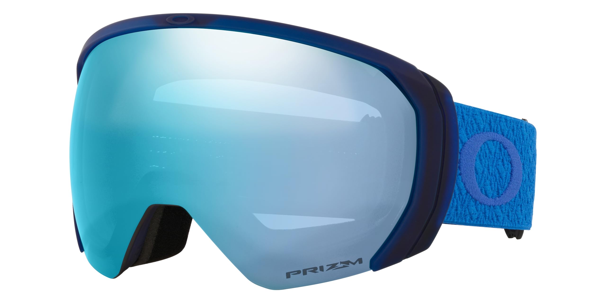 

Oakley Flight Path L Blue Snow SAPPHIRE Iridium Free Size Goggles, Aura/Prizm Lens,