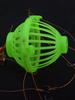 Silver & Bighead Carp Fishing Rig with Bait Cage, Float Connector, Space Bean, and Mine Explosion Hook Set