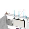 Wireless Wifi Router Boxes Wooden Box Cable Plus Wire Bracket Wall Hanging Plug Board Shelf -single