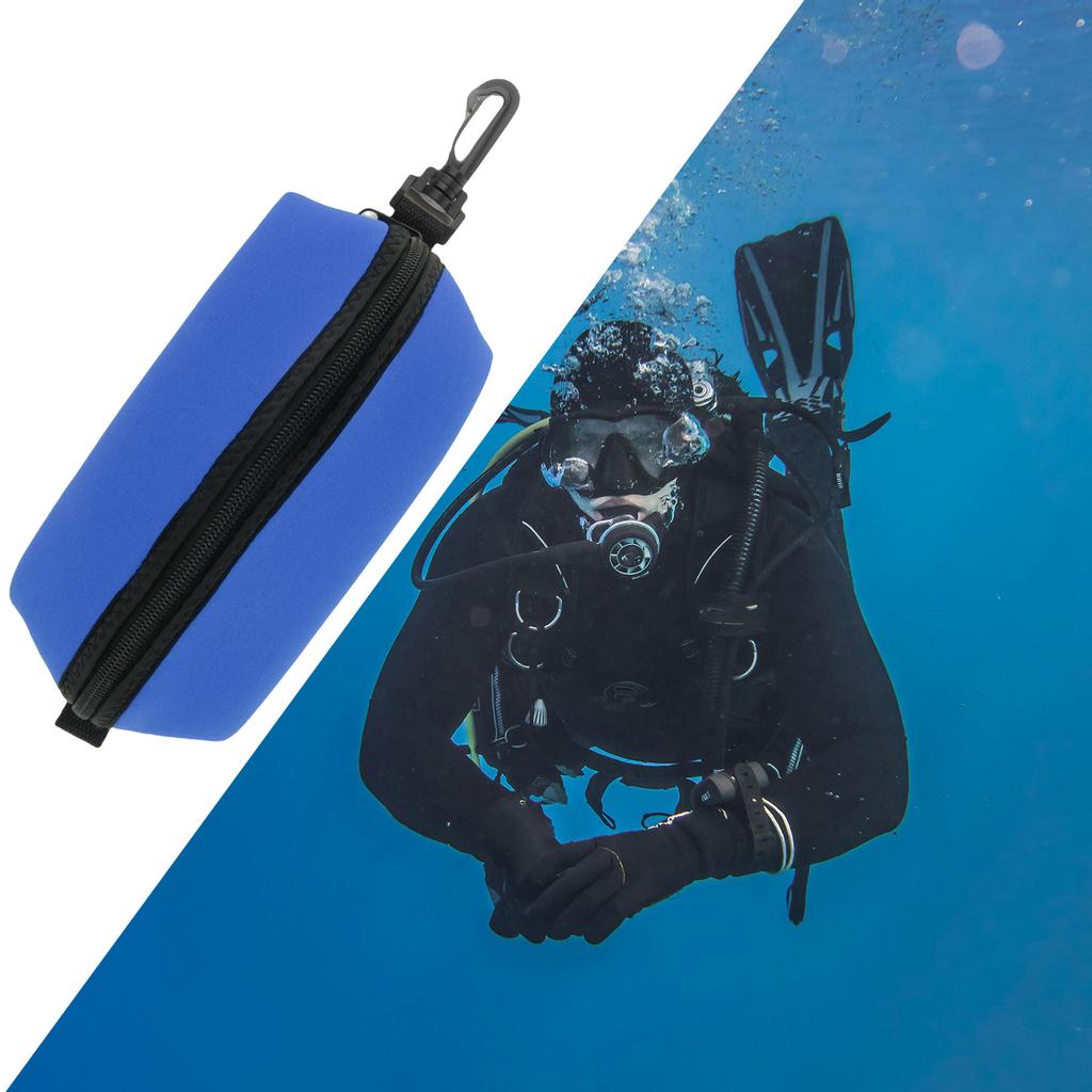 Swim Diving Goggle Carrying Case For Swimming Diving Glasses Diving Mask Protective Hardcover Carrying Case with Clip