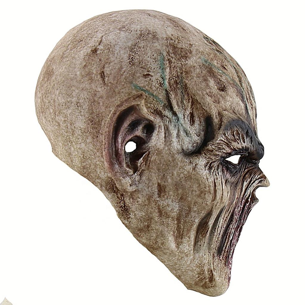 Scary Halloween Mask Terror  Devil Mask Scary Biochemical Alien Caps Mask