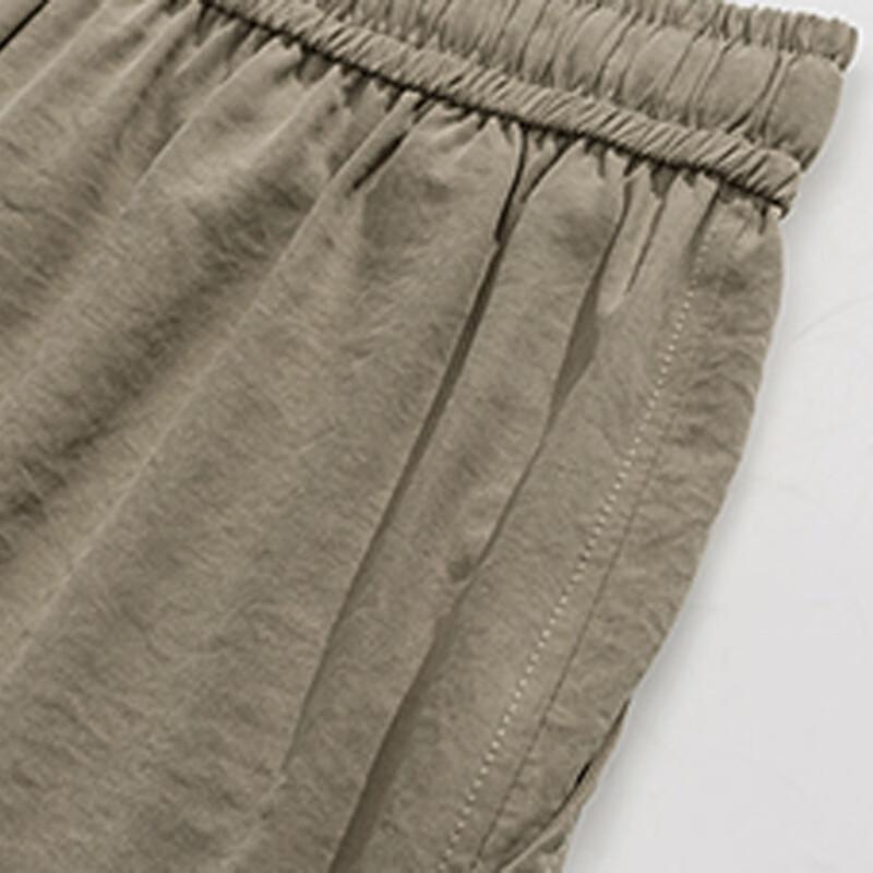 Men's Summer Loose Cotton Straight Casual Pants