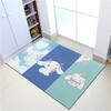 Sanrio Cinnamoroll Kawaii Rug Carpet Door Mat Rugs Kitchen Decoration Doormats Entrance Door Mats Absorbent Bathroom Rug Home