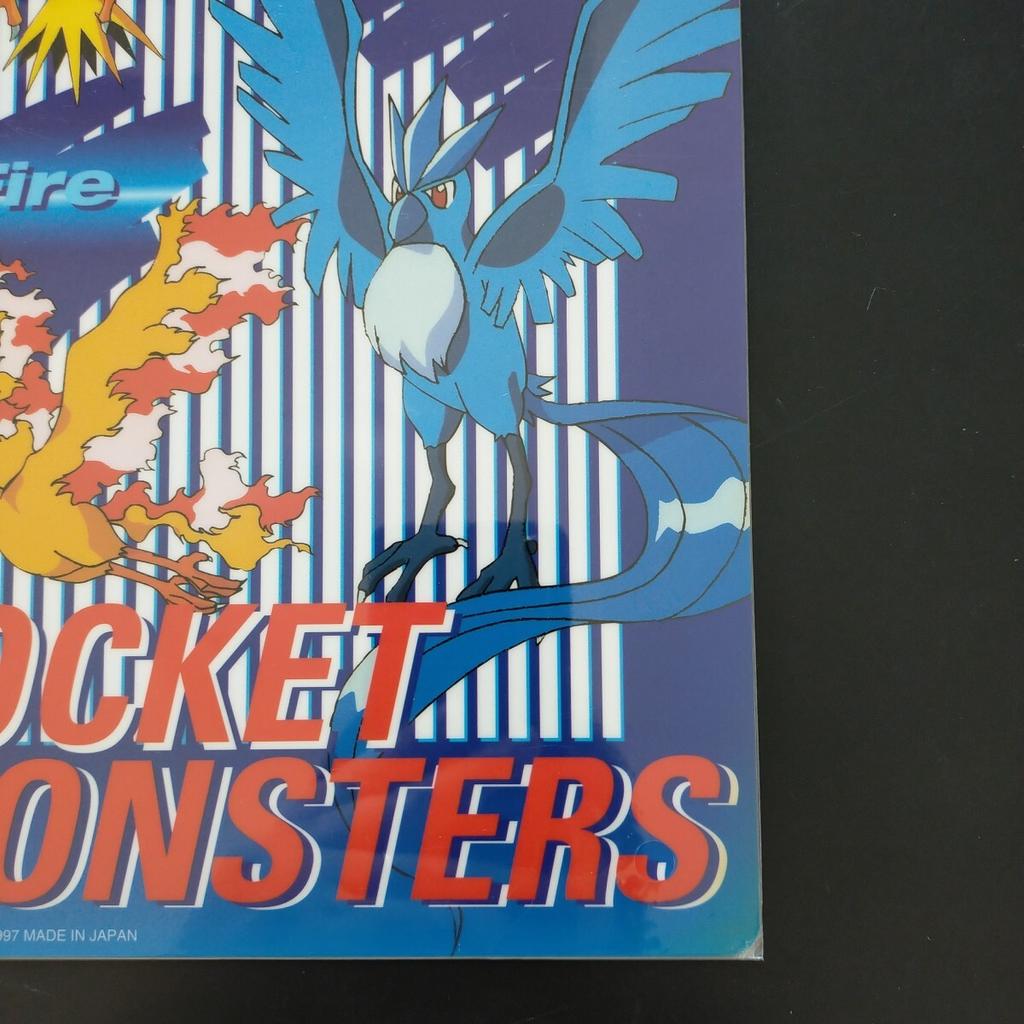 Pokémon Desk Mat Banpresto Prize Not for Featuring and Charmander - (Bsnprest) - - Articuno, Zapdos, Moltres, Pikachu