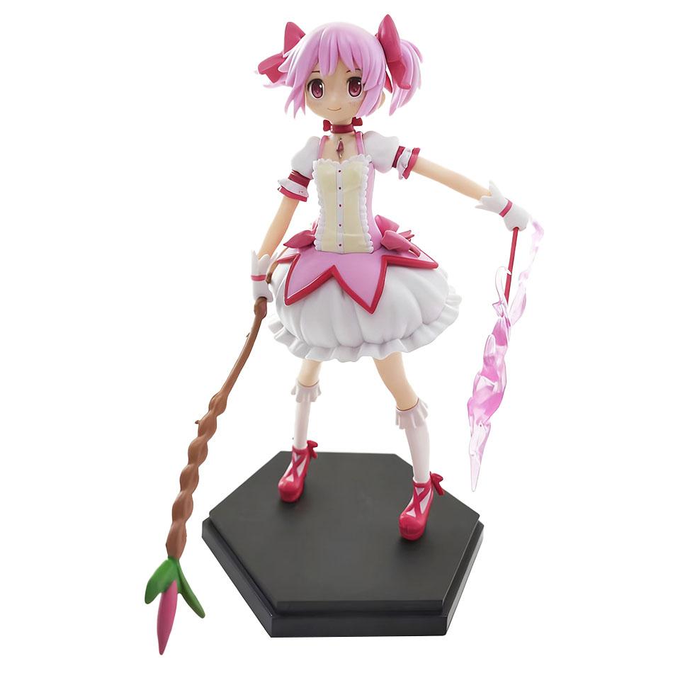 Kaname Madoka Anime Figure Puella Magi Madoka Magica Character Model Figurine Desktop Ornament Toy Collection Gift for Christmas