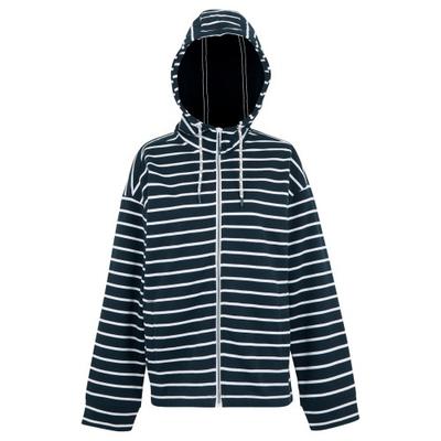 Womens/Ladies Bayletta II Striped Full Zip Hoodie