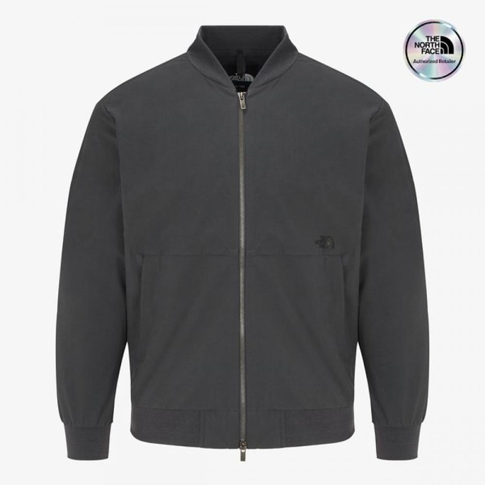 The North Face Men S Studded Bomber Charcoal Grey Nj3br07b CHARCOAL GREY/095