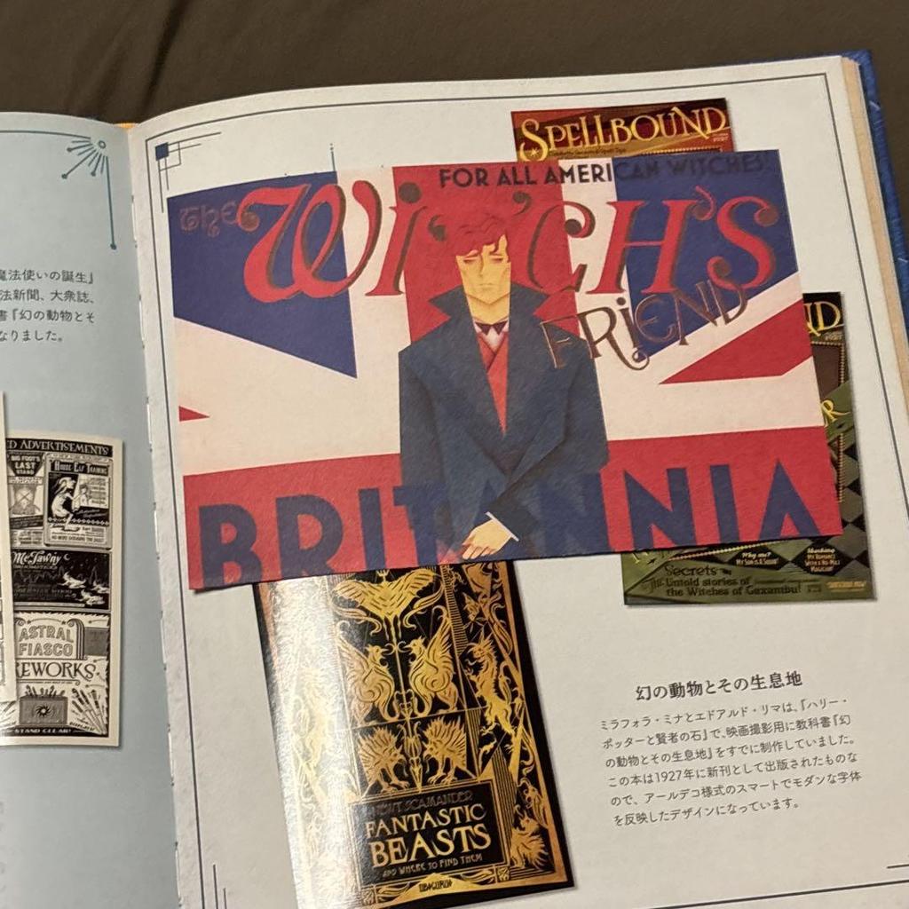 [USED] Fantastic Beasts Artbook